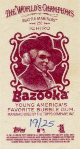 Allen and Ginter Mini Bazooka Back /25